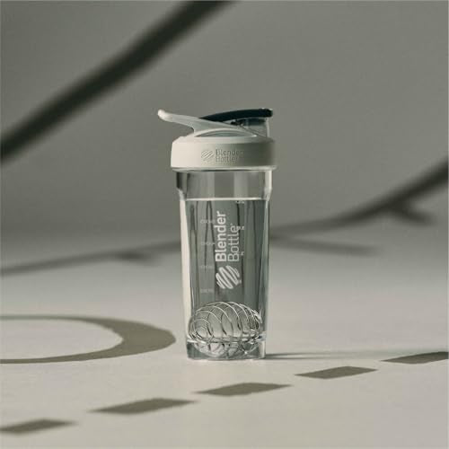 BlenderBottle Sport Tritan Shaker Bottle 24 oz - Grey Insulated