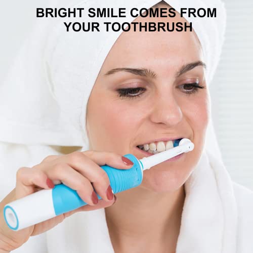ELFIN 8 Pack Electric Toothbrush Replacement Heads for Oral-B
