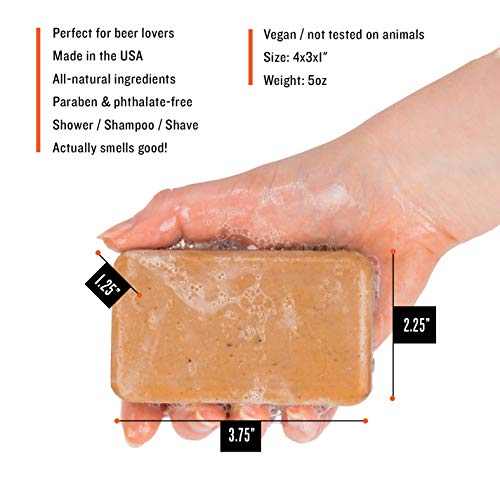 Hoppy IPA Beer Soap | All-Natural Grooming Gift for Men