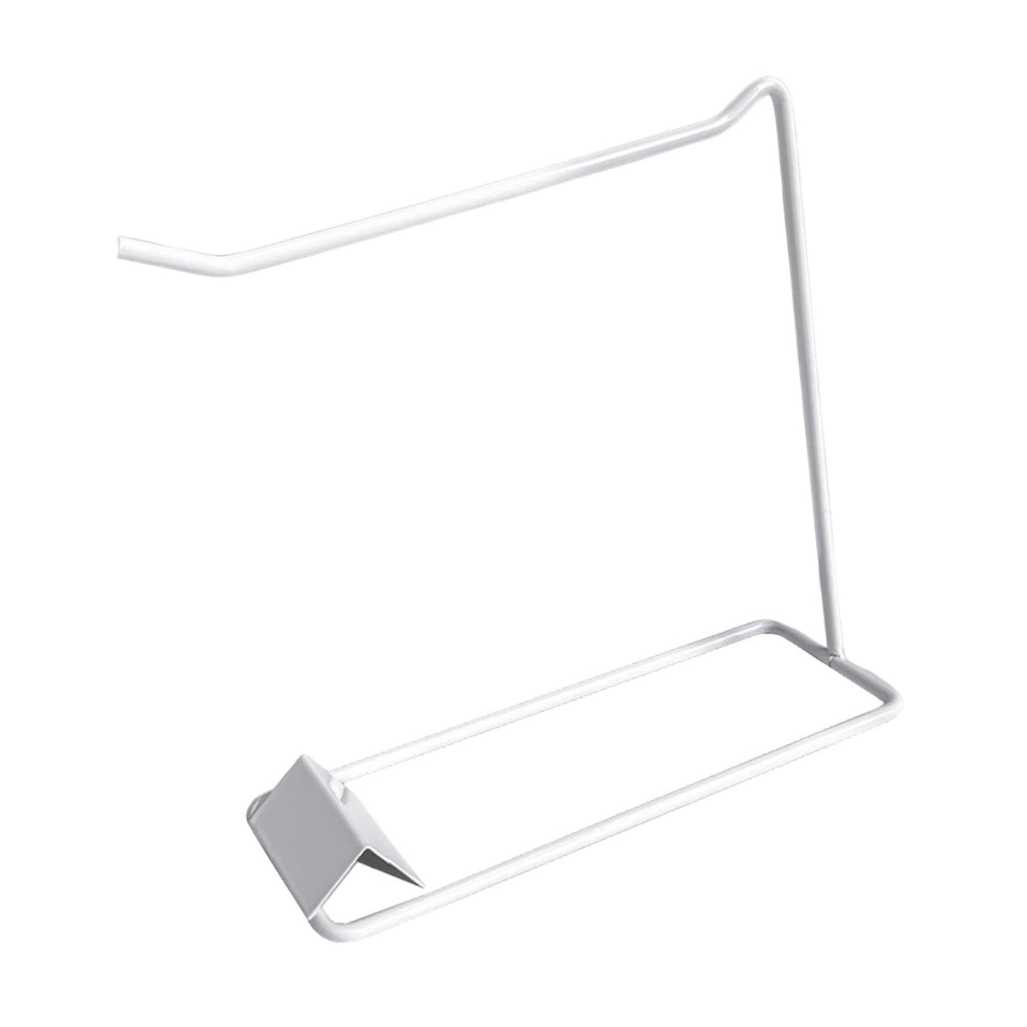 Colaxi Nail Art Display Stand Jewelry Rack Iron Shelf Multifunctional for Dressing Table Accessory 20x7.4x20cm Practice Tool, White