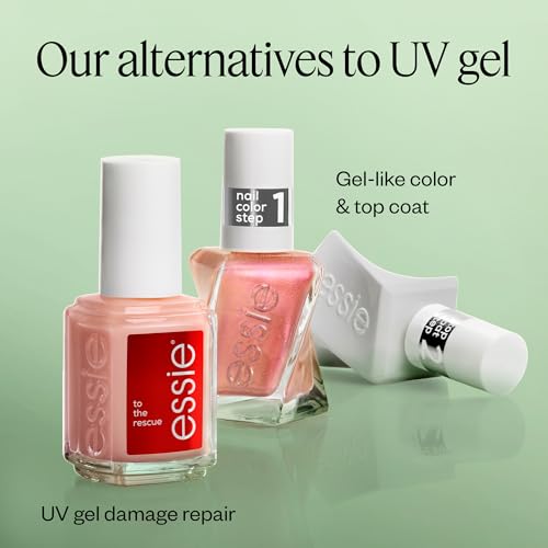 essie Gel Couture Nail Polish - Flashed, 0.46 fl oz - Long Lasting Vegan Red