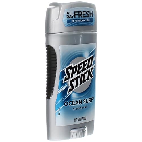 Speed Stick Deodorant for Men Ocean Surf 3oz - Pack of 1, Odor-Fighting, Masculine Freshness