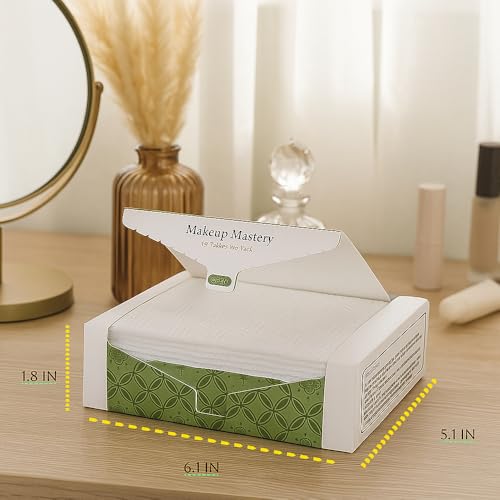 Disposable Face Towels Travel Size - 15 Count