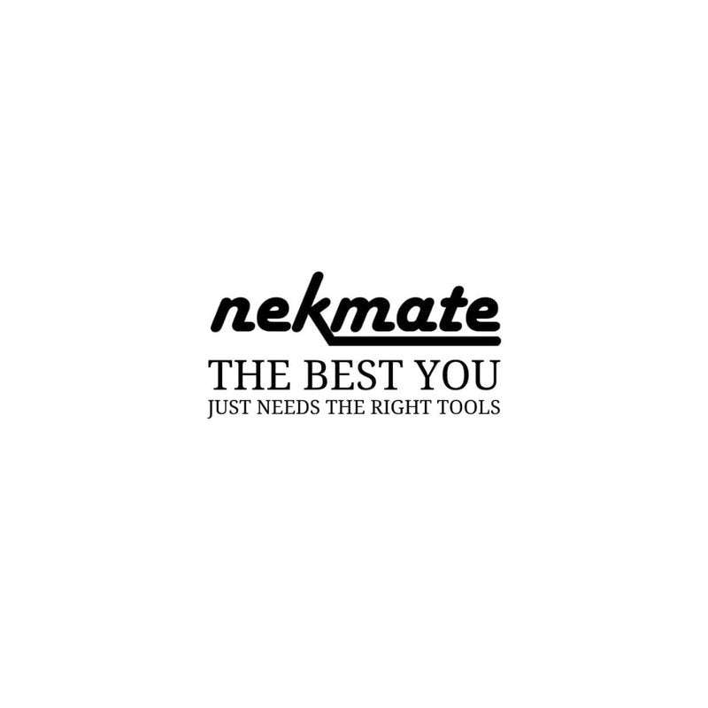 NEKMATE The Original Neckline Shaving Template | Hair Cutting Guide for Self Haircut | DIY Self Haircutting System | Shave the Back of Your Neck | Durable High-Grade Silicone Stencil