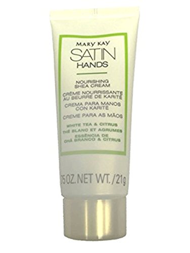 Mary Kay White Tea & Citrus Satin Hands Nourishing Shea Hand Cream Set Travel Size