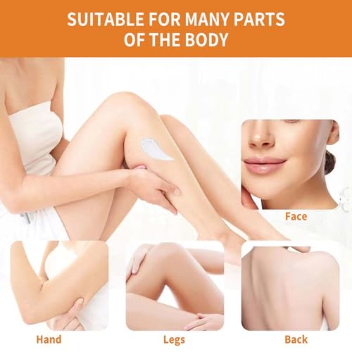 Sheghy 3pc Orange Exfoliating Gel Scrub for Face & Body - Gentle Enzymatic Deep Cleansing, Moisturizing, All Skin Types