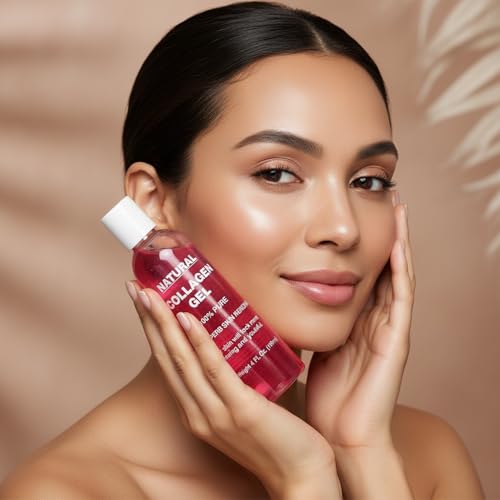 Cadie Collagen Gel Moisturizer for Dry Skin, 4 Fl Oz (2 Pack)