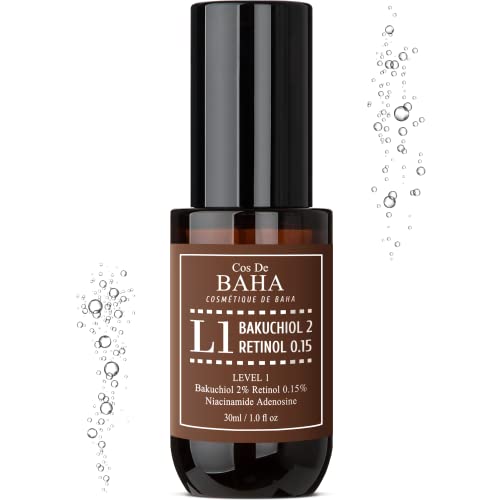 Cos De BAHA Bakuchiol 2% + Retinol 0.15% Face Serum - Gentle Night Serum