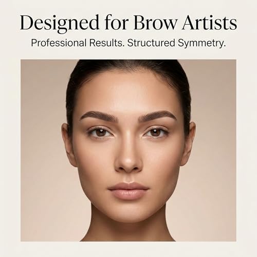 Professional Brow Mapping String Kit – 30m Pre-Inked String & Tools