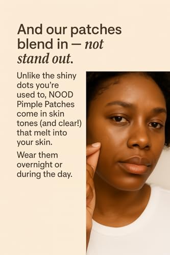 Meiiyo Hydrocolloid Pimple Patches - Ultra-Thin Skin-Tone Matching Acne Care