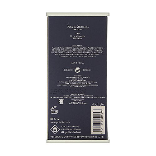 Thallium by Yves De Sistelle Eau de Toilette Spray for Men, 3.3 Ounce