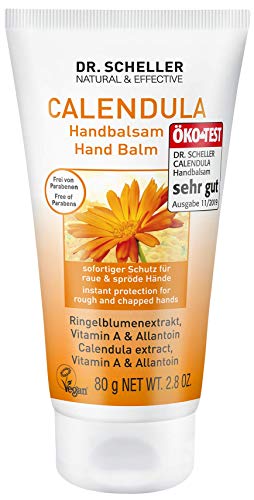 Dr. Scheller Calendula Hand Balm 75ml - Intensive Moisturizer for Dry & Chapped Hands, Paraben-Free, Protective Skin Care - Variation 1