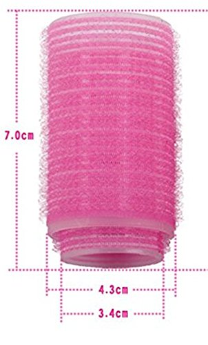 Wendy Mall 2Pcs Hair Rollers Set - Self-Adhesive Curlers for All Hair Types