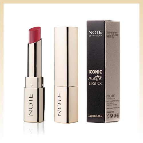 NOTE Iconic Matte Lipstick - Velvety Non-Drying Lip Color - 109 Limitless