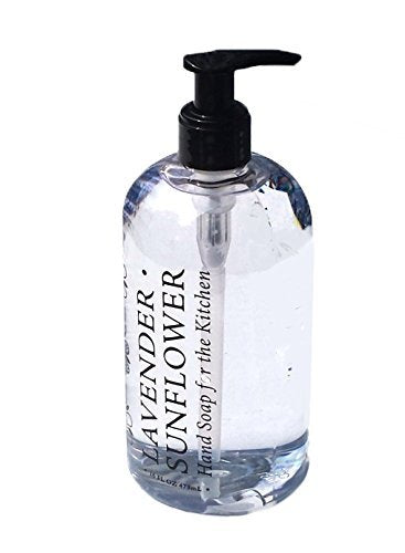 Greenwich Bay Lavender Sunflower Hand Soap, 16 oz Moisturizing Wash