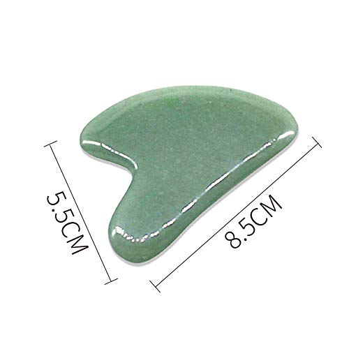TOP SEWING Jade Gua Sha Facial & Body Massage Tool P - Natural Jade Stone