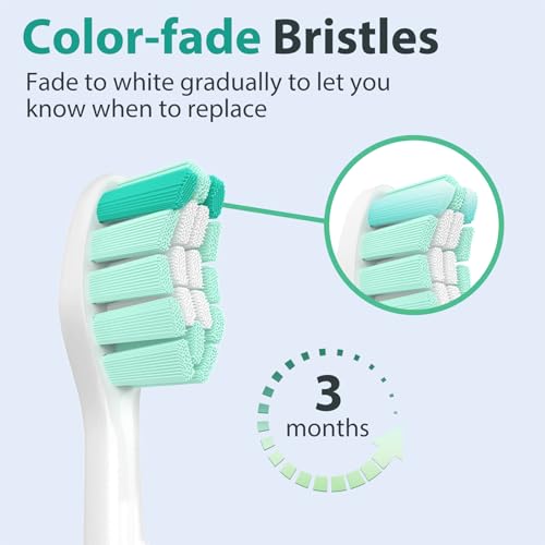 HOFAM Replacement Brush Heads for Philips Sonicare 4100 - 8 Pack