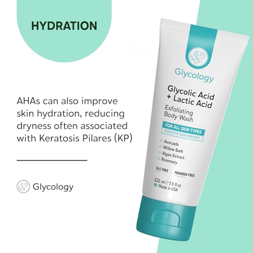 Glycology Glycolic Acid Body Wash for Keratosis Pilaris - 7.5oz