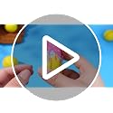 Ice Cream Softball Compact Makeup Mirror Set - 18 Pcs