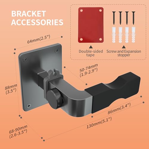 Adjustable Wall Mount for Shark & Dyson Cordless Vacuums