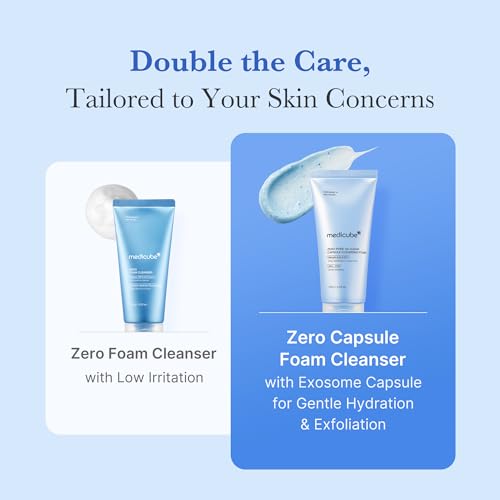 medicube Zero Capsule Foam Cleanser 4.23 Fl Oz – Pore Care, Capsule Foaming Facial Cleanser