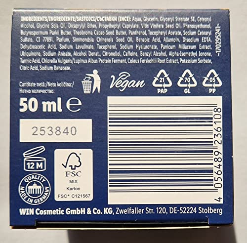 Cien Anti-Wrinkle Night Cream with Q10, Hyaluronic Acid & Vitamin E 50ml