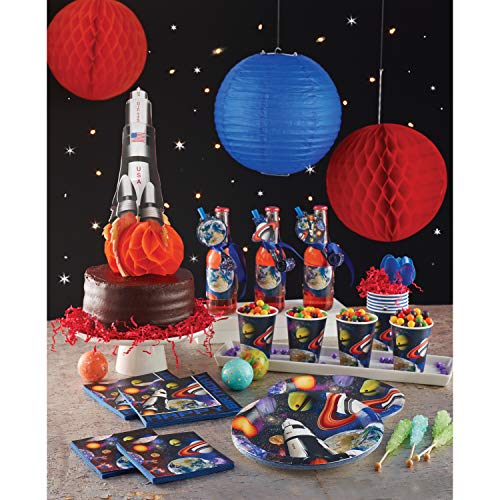 Galaxy Design Plastic Table Cover 54" x 108" for Parties