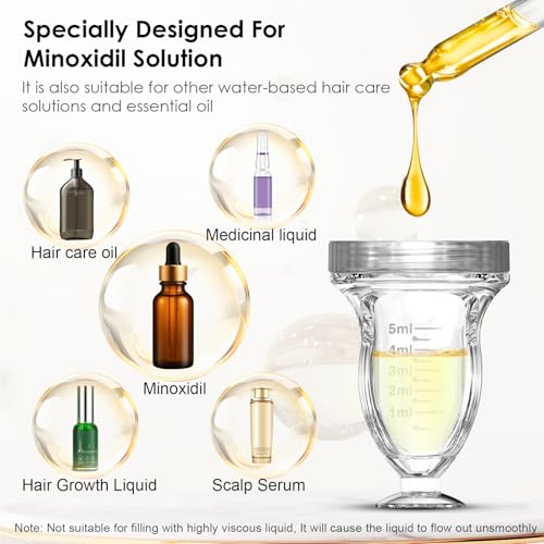 Minoxidil Applicator£¬Hair Oil Applicator£¬Scalp Serum Comb£¬Apply The Liquid Directly to The Scalp£¬Auxiliary Hair Growth Tool£¬Deeply Nourish Roots (1 PCS)