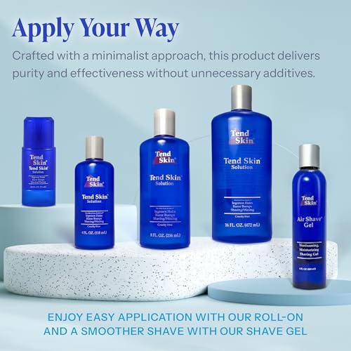 Tend Skin Solution for Ingrown Hair & Razor Bumps, 4 Fl Oz