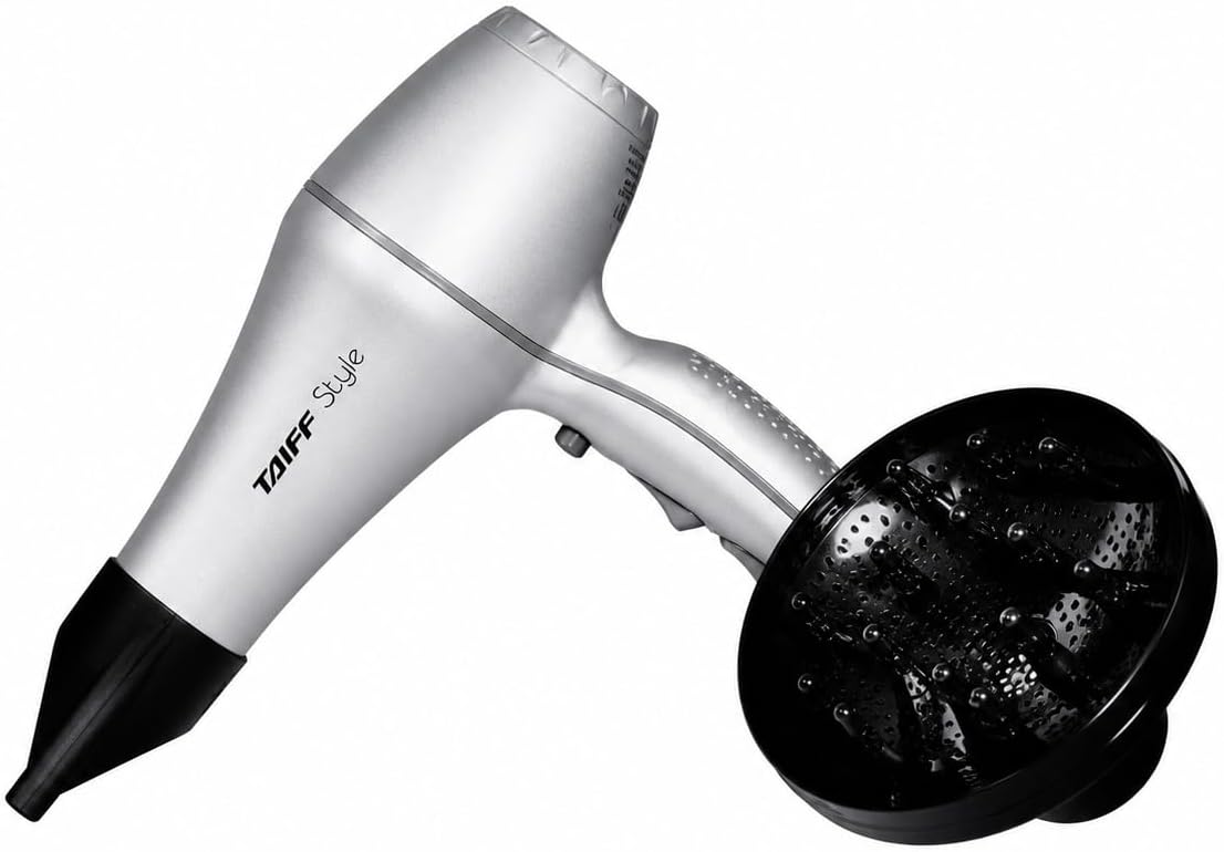 Hair Dryer with Diffuser - Fast Drying Ionic-Ceramic Frizz Control | Lightweight Travel-Friendly Mint 125V, 1875W