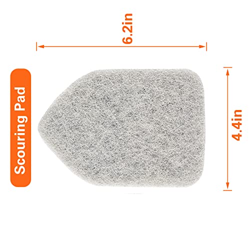 CLEANHOME Scouring Pads - 3 Durable Pads for Effective Cleaning