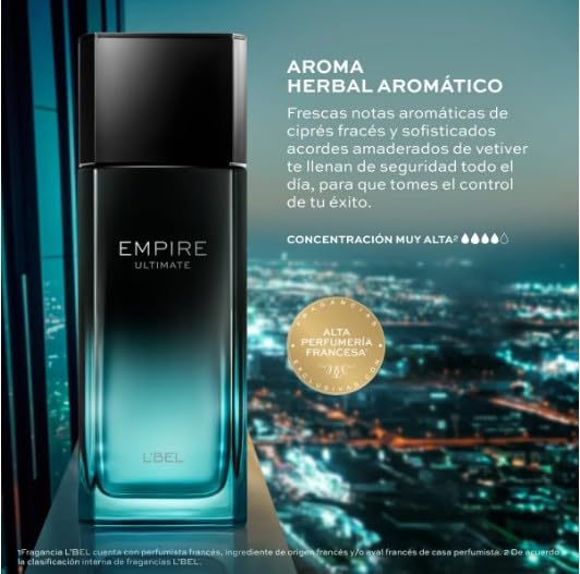 L'Bel Empire Duo Set - Ultimate Parfum Gift Set | 100 ml Each, Long-Lasting Fragrance