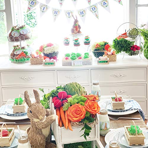 Peter Rabbit Cupcake Toppers & Wrappers Set - 24 Count