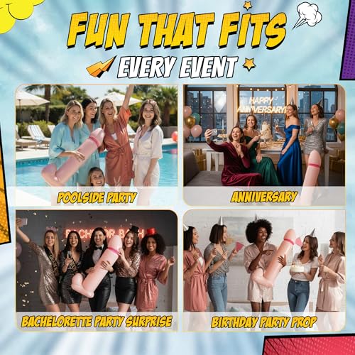 Giant Inflatable Buddy - Hilarious Gag Toy for Bachelorette Parties