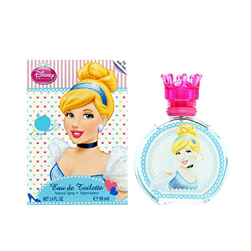 Disney Princess Cinderella Eau de Toilette for Girls - 3.4 Fl Oz