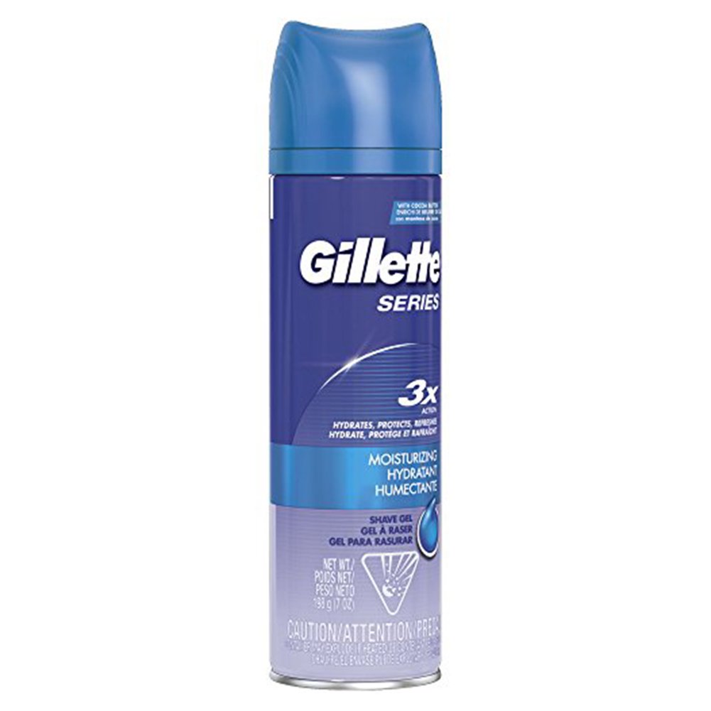 Gillette Series Gel Moisturizing, 7 Ounce