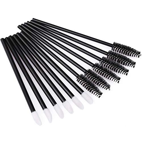 200 Disposable Mascara Wands & Lip Brushes for Makeup