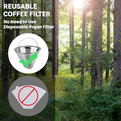 Reusable Stainless Steel Coffee Filter for Technivorm Moccamaster