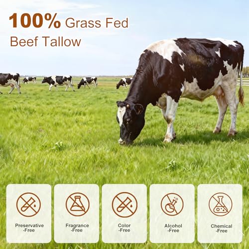 Lilei Beauty Beef Tallow & Honey Balm 4.06oz Face & Body Moisturizer - Natural Skincare
