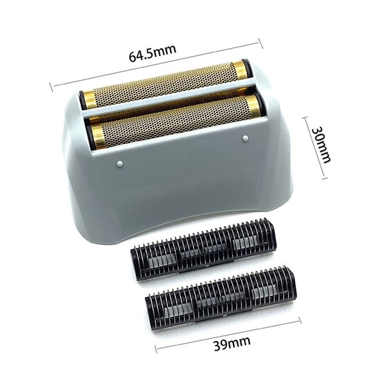 Shaver Replacement Foil and Cutters for Andis 17150 17200 TS-1 TS-2 Washable 3D Replaces #17155 Shaving Blade