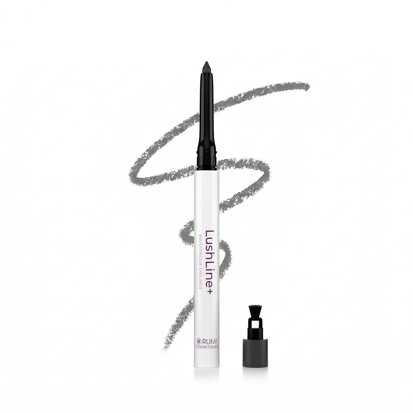 **Waterproof Eyeliner Pencil for Mature Women | Smudge-Proof, Long-Lasting, Non-Toxic - Natural Brown**