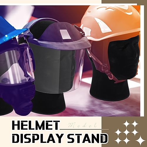 Barydat Male Mannequin Head Stand for Wigs - Velvet Foam, 1 Piece