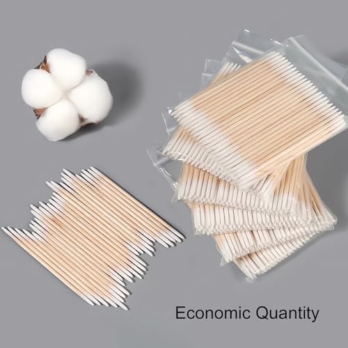 600PCS Microblading Cotton Swabs - Precision Tip Applicators
