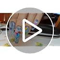 Holographic Puzzle Piece Nail Glitter Sequins - 50g Mix Colors