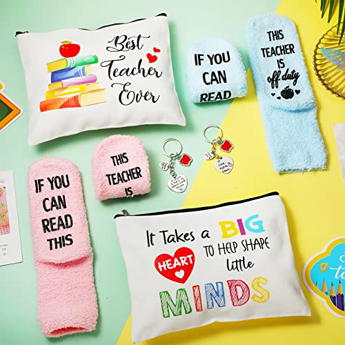 6-Piece Teacher Appreciation Gift Set - Best Teacher Ever White Collection