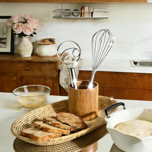 Tombili 2-Piece Danish Dough & Balloon Whisk Set - 12 Inch Stainless Steel