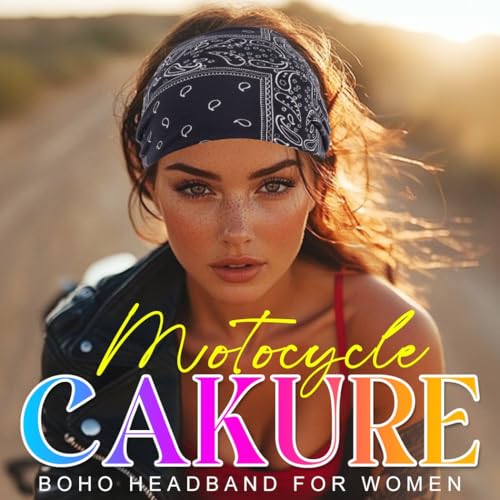 CAKURE Set of 3 Boho Wide Headbands for Women Girls - Knotted African Head Wraps & Hair Accessories