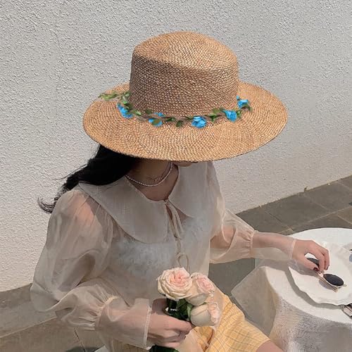 15 Pcs Colorful Flower Crown Headbands for Women & Girls