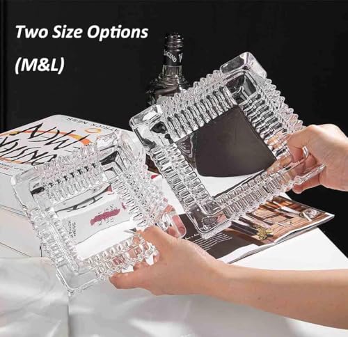 Handcrafted Glass Ashtray for Indoor & Outdoor Use - Elegant Decor