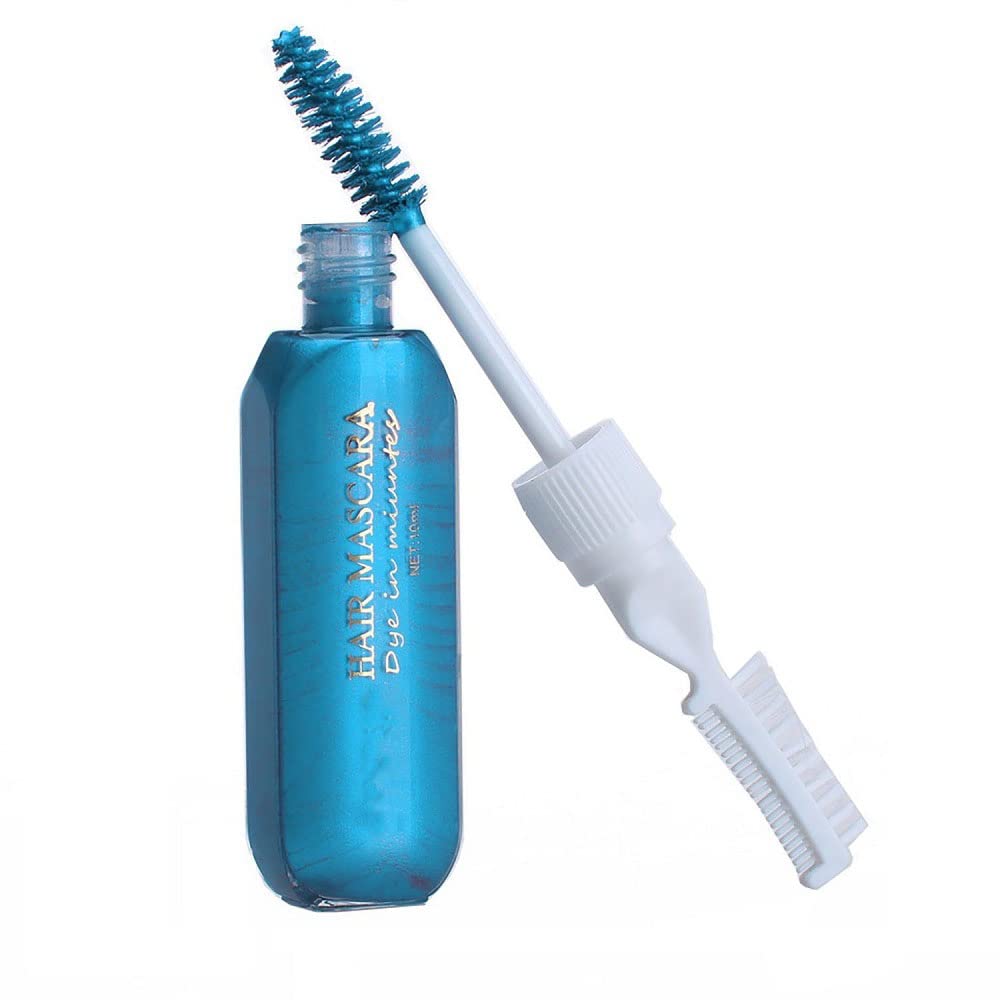 Temporary Hair Color Mascara - Washable Silver Gray Hair Dye Stick | Non-Toxic Instant Application